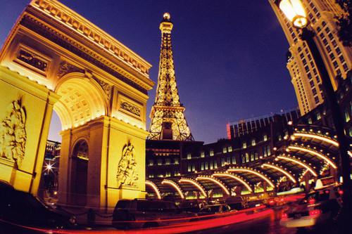Luxury Paris from Arc de Triomphe